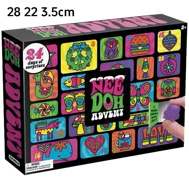 2026 NeeDoh Blind Box Advent C - Advent Calendar Gift recension och pris