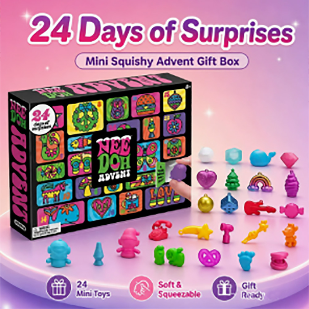 Needoh Advent Calendar 24 Days - Advent Calendar Gift recension och pris