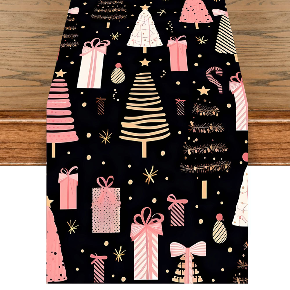 Christmas Table Runner Pink Xm - Christmas Table Runner recension och pris