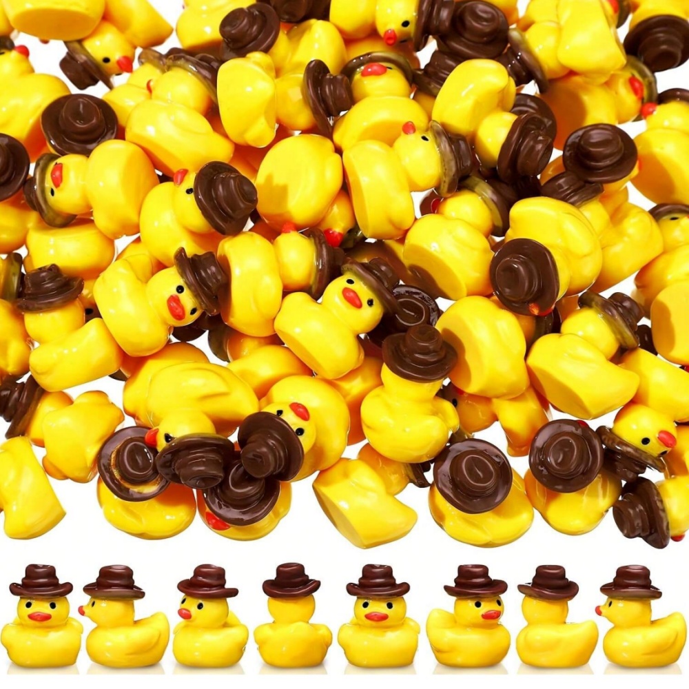 50Pcs Mini Resin Cowboy Ducks  - Nutcracker Figurine recension och pris