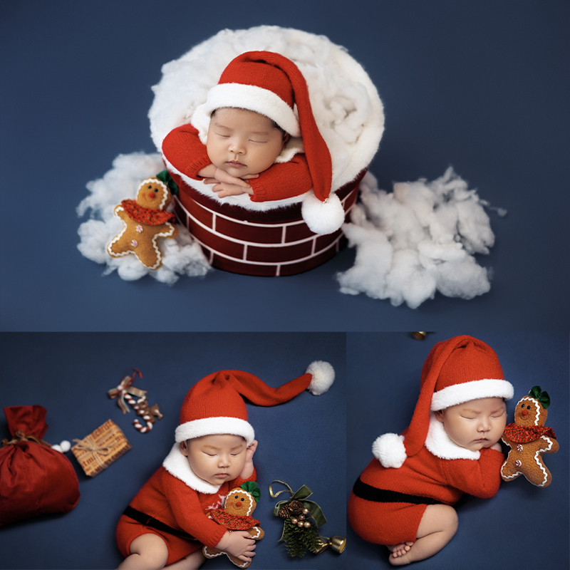 Santa Claus Newborn Photo Clot - Elf Costume Christmas recension och pris