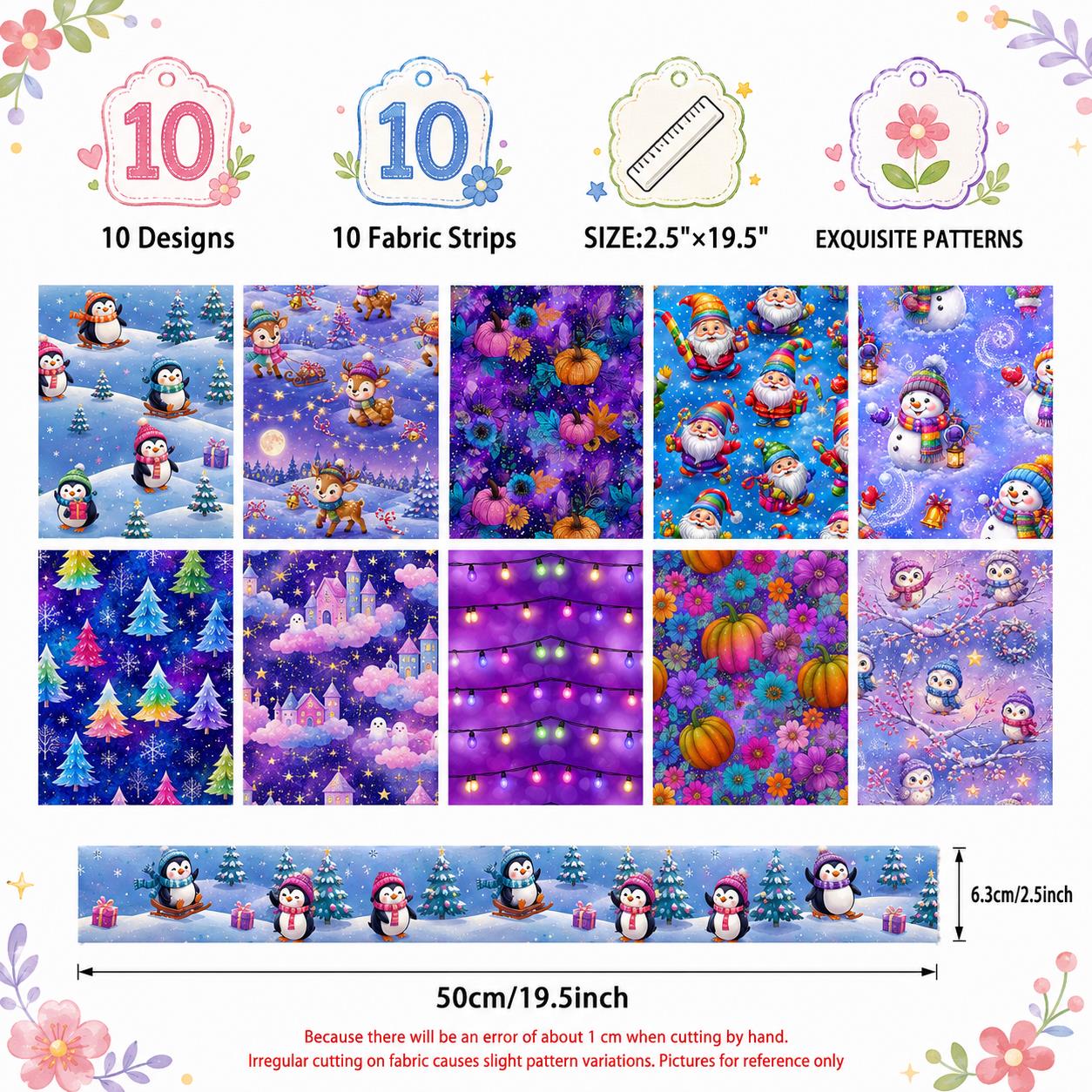 10pcs Penguin Christmas Jelly  - Christmas Table Runner recension och pris
