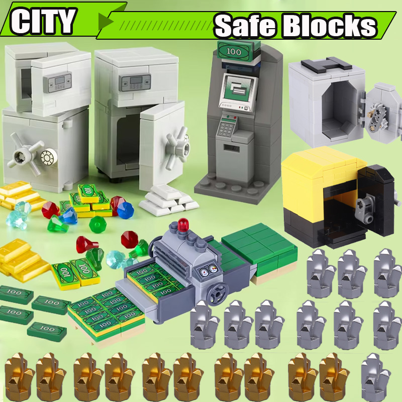 MOC City Strongbox Safe Box Bu - Lego Set Creator recension och pris