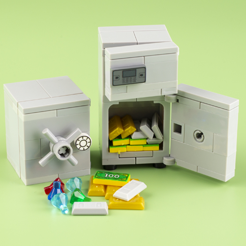 MOC City Strongbox Safe Box Bu - Lego Set Creator recension och pris