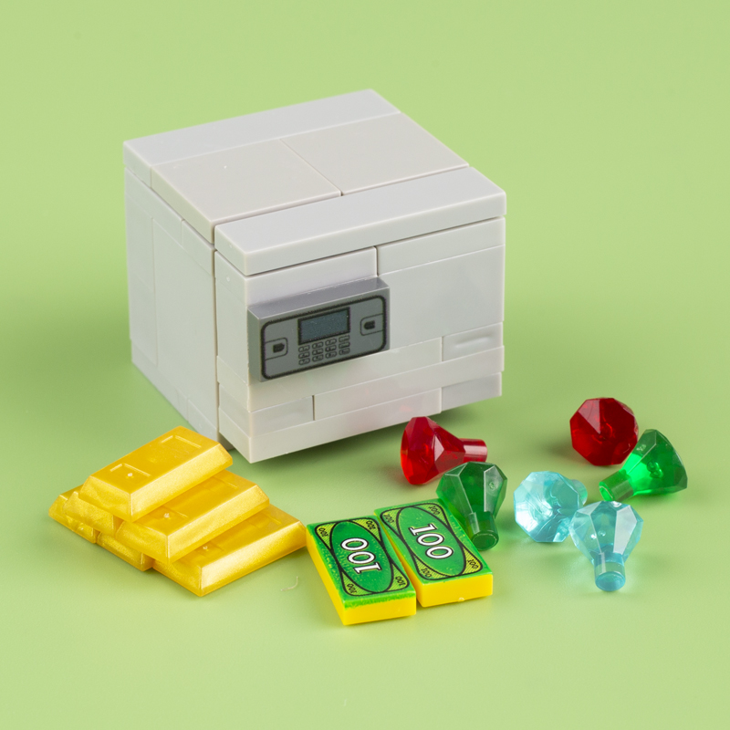 MOC City Strongbox Safe Box Bu - Lego Set Creator recension och pris