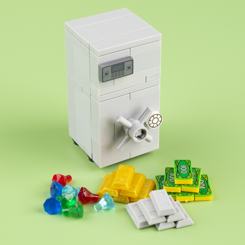 MOC City Strongbox Safe Box Bu - Lego Set Creator recension och pris