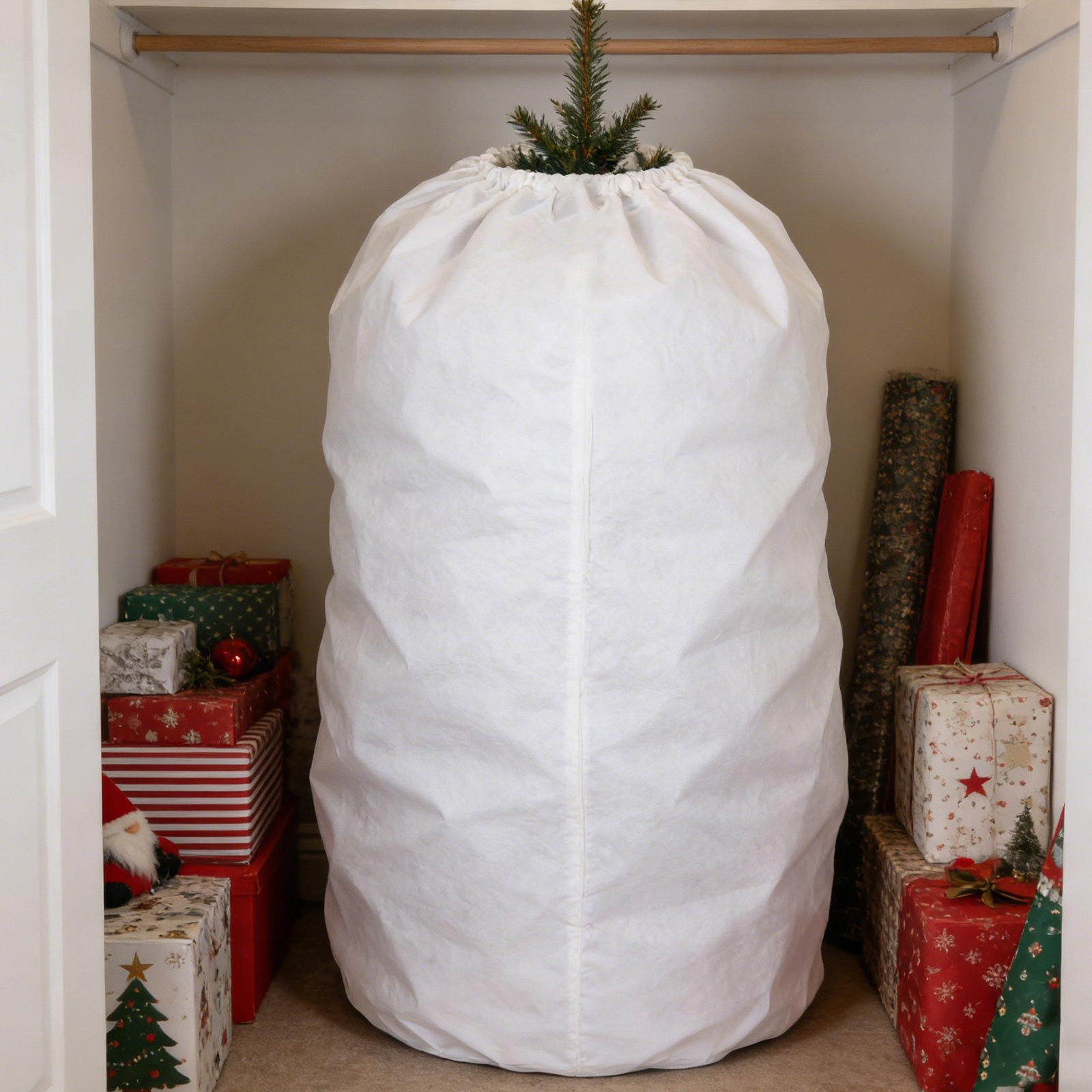 Upright Christmas Tree Storage - Christmas Tree Artificial recension och pris