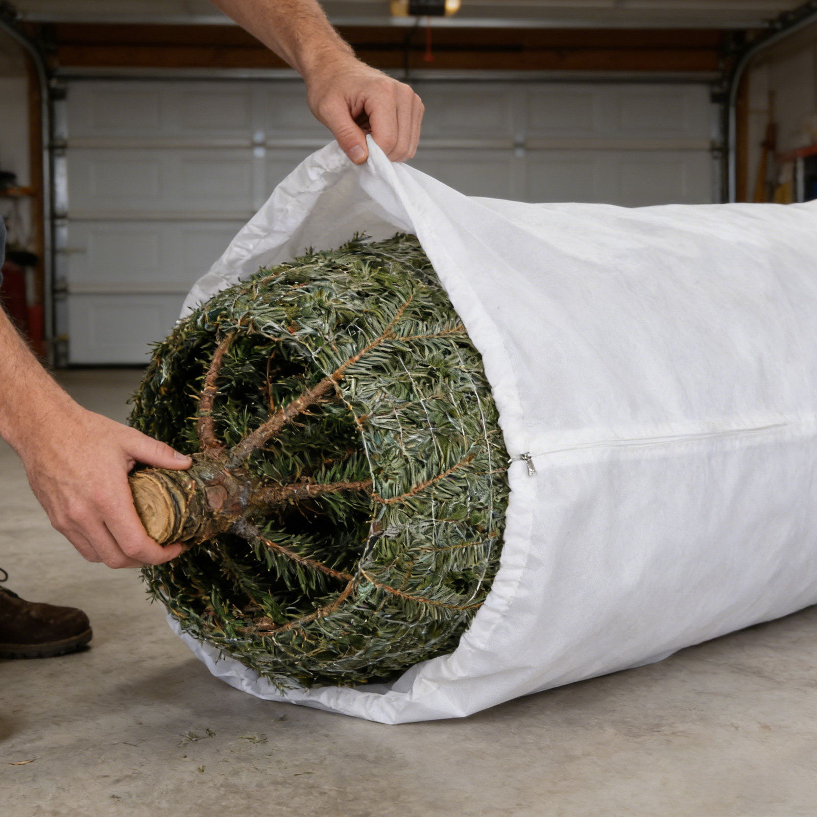 Upright Christmas Tree Storage - Christmas Tree Artificial recension och pris