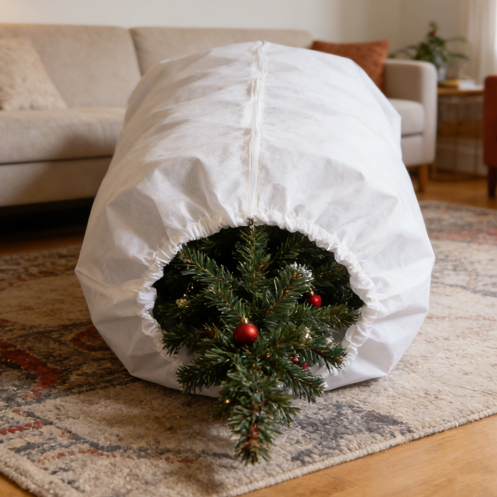 Upright Christmas Tree Storage - Christmas Tree Artificial recension och pris