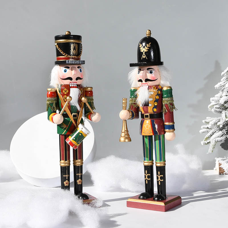 30CM Wooden Nutcracker Soldier - Nutcracker Figurine recension och pris