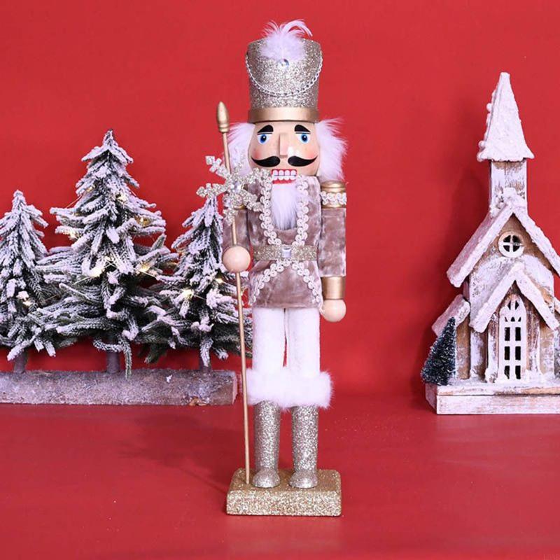 L9NB Desktop Ornament Wooden N - Nutcracker Figurine recension och pris