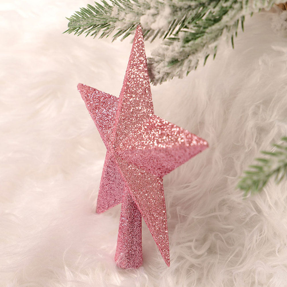 3 Pcs Holiday Christmas Orname - Star Tree Topper recension och pris