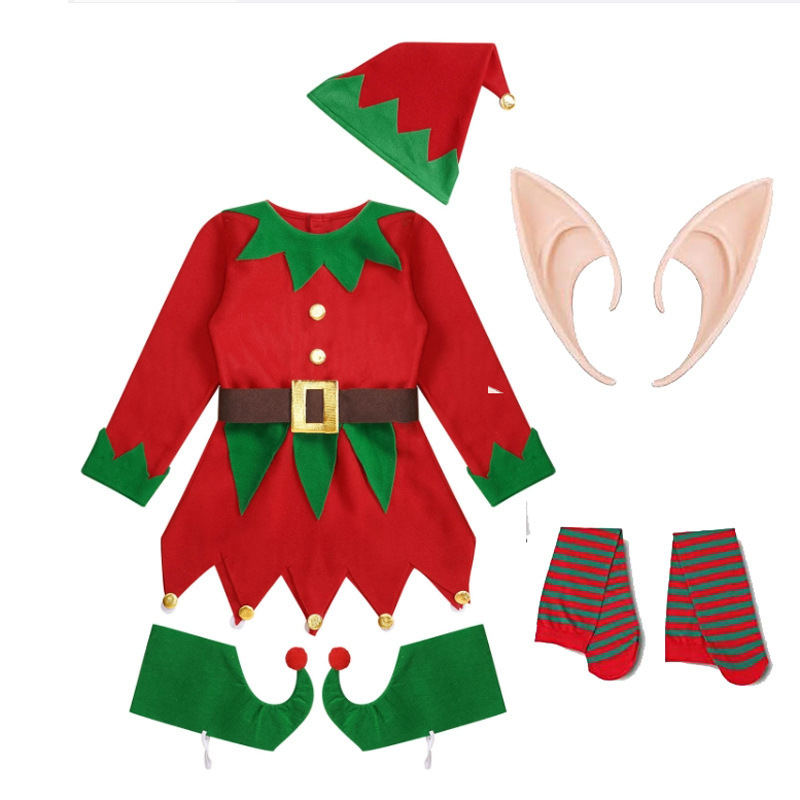 Christmas Elf Costumes Kids Ad - Elf Costume Christmas recension och pris
