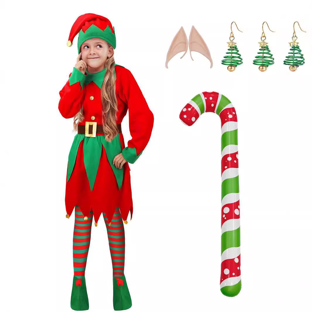 Christmas Elf Costumes Kids Ad - Elf Costume Christmas recension och pris