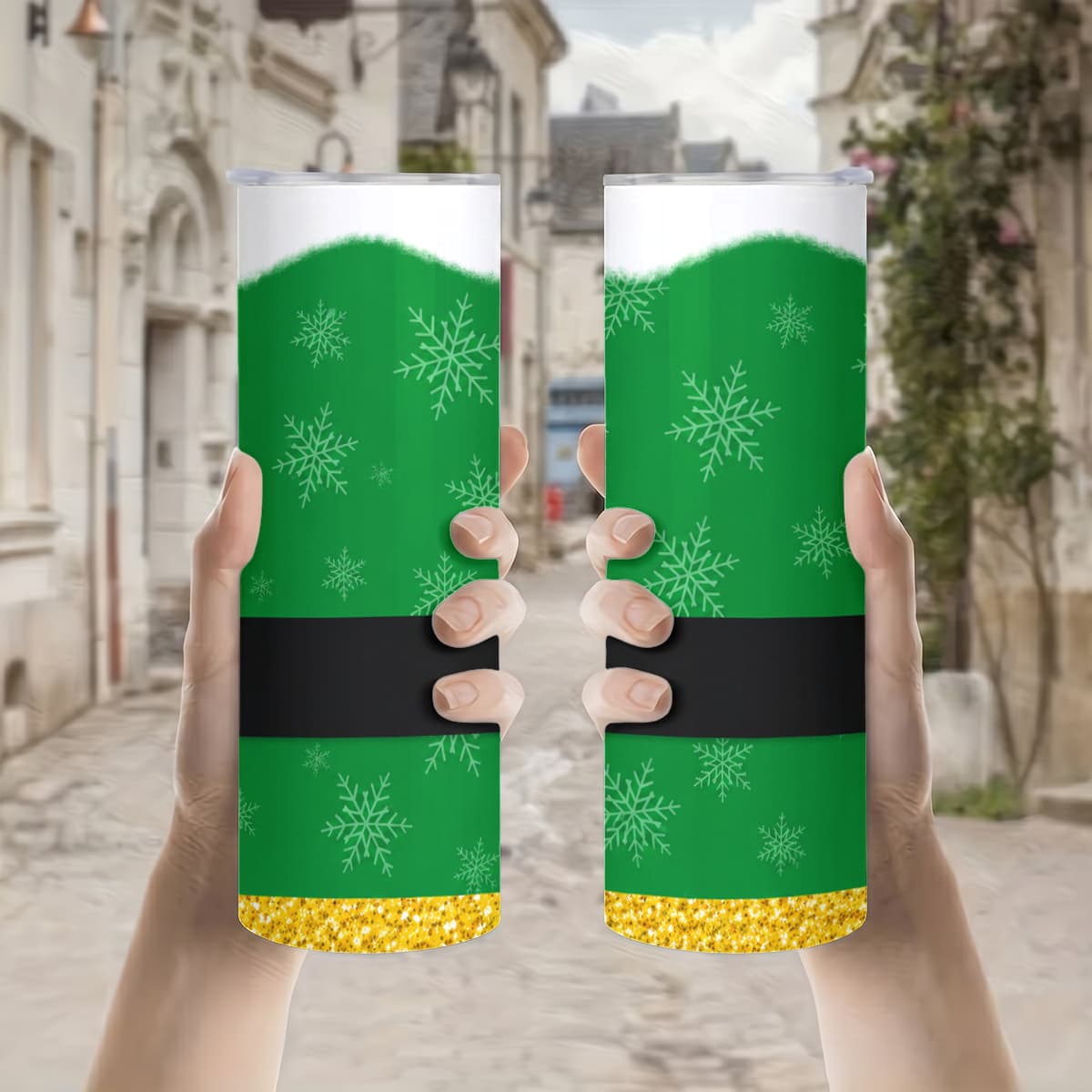 1pc 20oz Green Elf Costume Sno - Elf Costume Christmas recension och pris