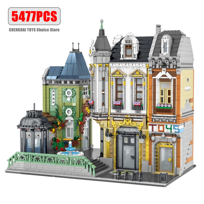 5477pcs URGE Street View Sets  - Lego Set Creator recension och pris