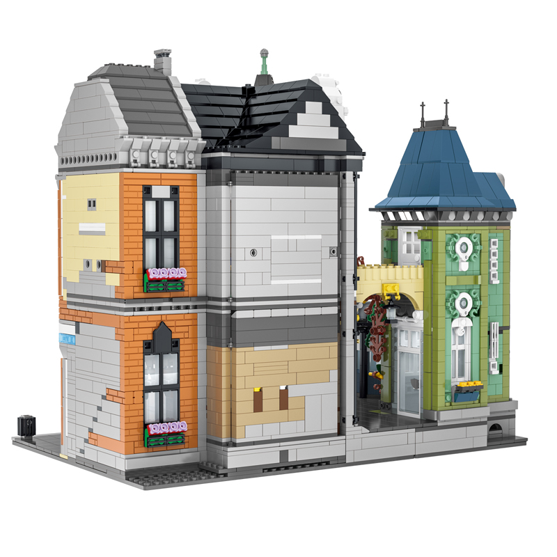 5477pcs URGE Street View Sets  - Lego Set Creator recension och pris