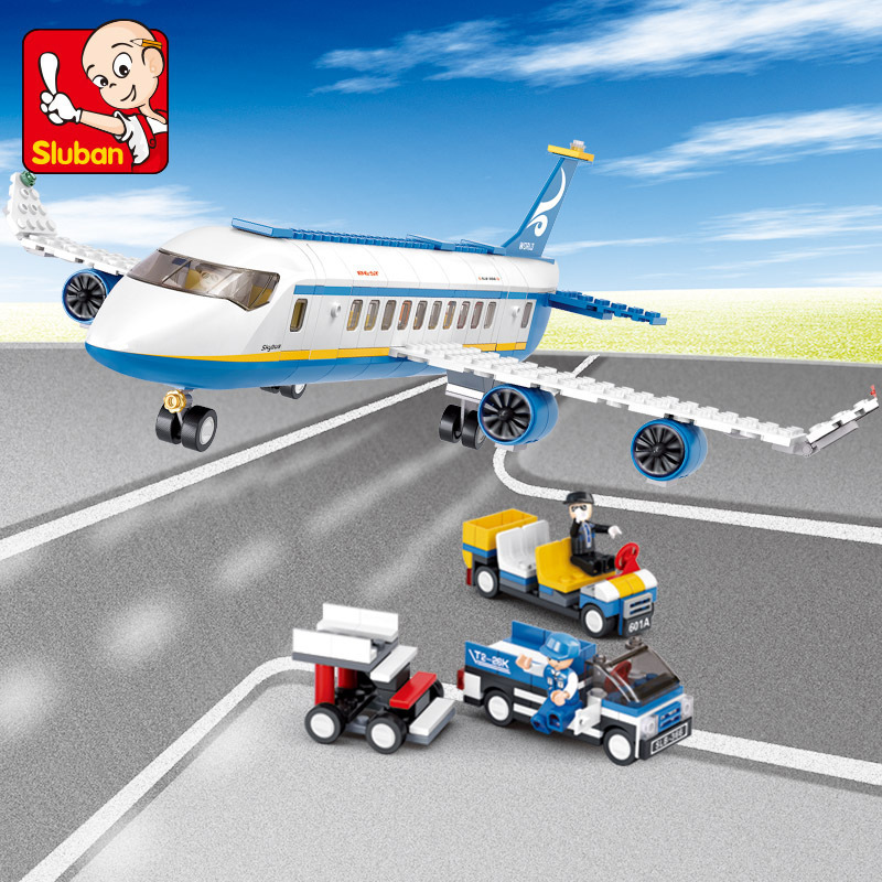 SLUBAN City Aviation Airport A - Lego Set Creator recension och pris