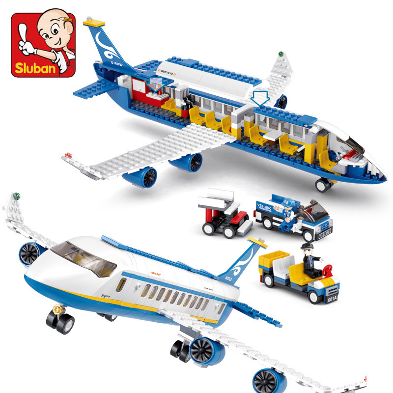 SLUBAN City Aviation Airport A - Lego Set Creator recension och pris