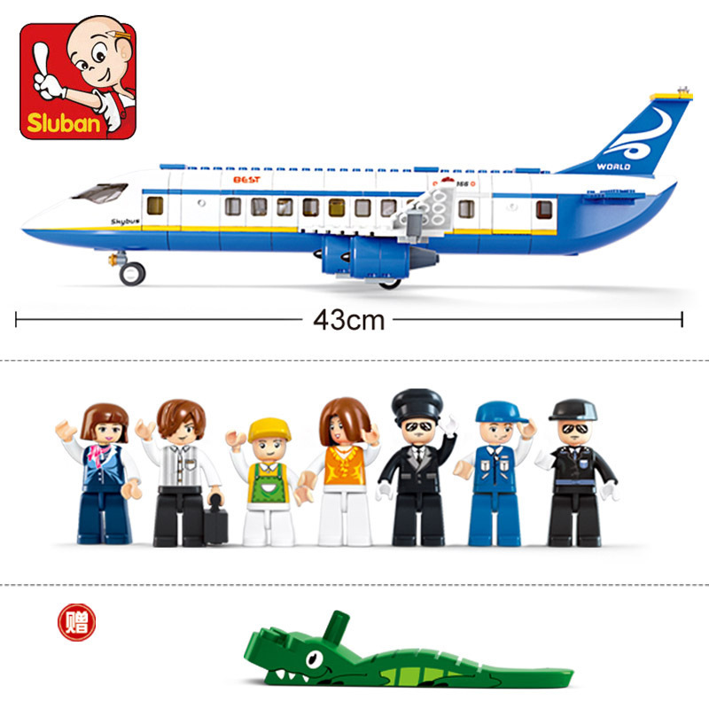 SLUBAN City Aviation Airport A - Lego Set Creator recension och pris