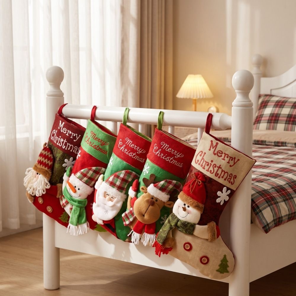Large Capacity Christmas Stock - Christmas Stocking Hanging recension och pris